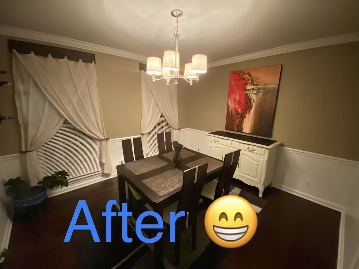 Professional dining room restoration after water damage in North Fort Lewis